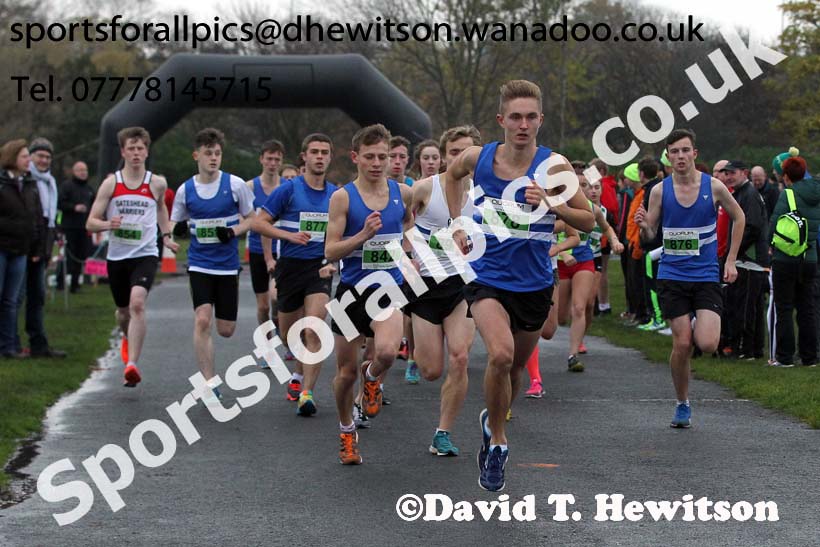 Under-17s and 20s Heaton Memorial Road Race, Town Moor, Newcastle. Photo: David T. Hewitson/Sports for All Pics